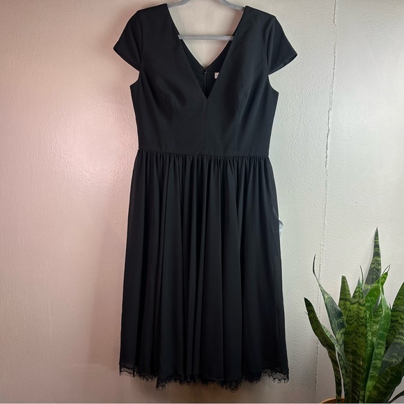 Dress the Population Corey Dress in Black Sz L - Picture 2 of 12